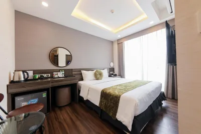 Habitación doble o con dos camas Deluxe y vistas a la ciudad — 3T Hotel Hanoi
